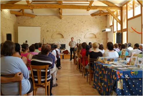 Réunion au Château de Peyreguilhot AGape Village