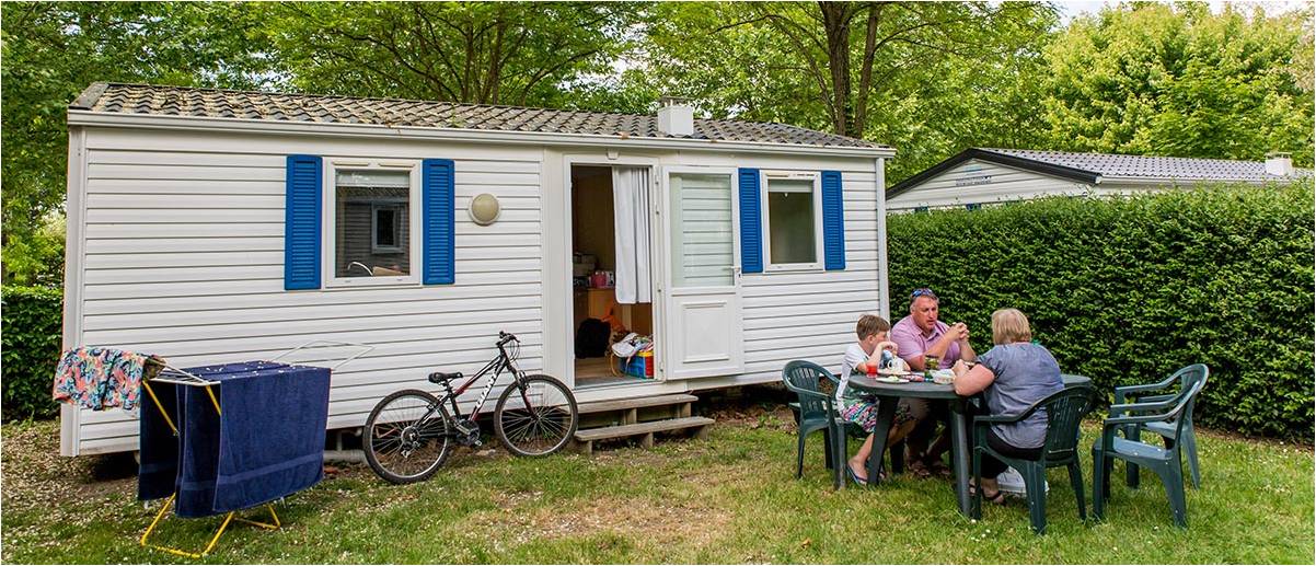 Un mobile-home au Pas Opton en Vendée